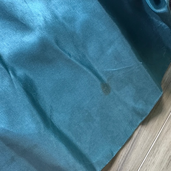 Elegant Black and Teal Dress - Picture 7 of 13